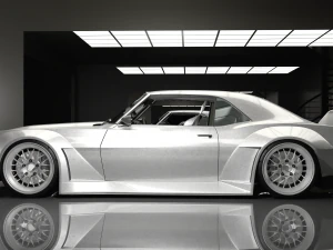 Chevrolet Camaro Z28 1968 Modified 3D Model