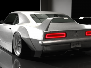 Chevrolet Camaro Z28 1968 Modified Modello 3D