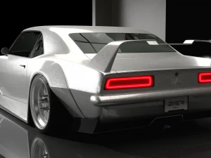 Chevrolet Camaro Z28 1968 Modified 3D Model