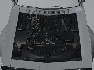 Chevrolet Camaro Z28 1968 Modified Modello 3D