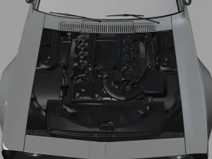 Chevrolet Camaro Z28 1968 Modified 3D Model