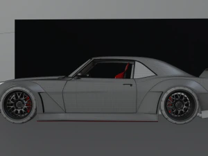 Chevrolet Camaro Z28 1968 Modified 3D Model