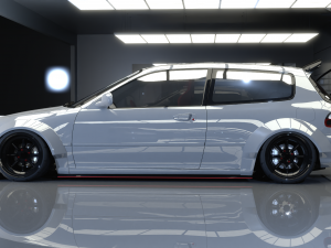 Honda Civic 98 Modified 3D Модель