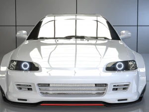 Honda Civic 98 Modified 3D Model
