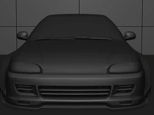Honda Civic 98 Modified 3D Model
