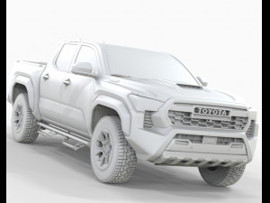 Toyota Tacoma 2024 TRD PRO 3D Model