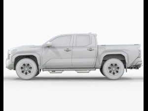 Toyota Tacoma 2024 TRD PRO 3D Model