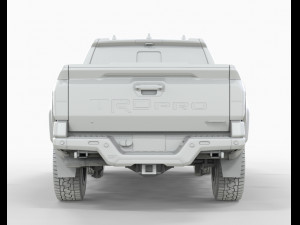Toyota Tacoma 2024 TRD PRO 3D Model