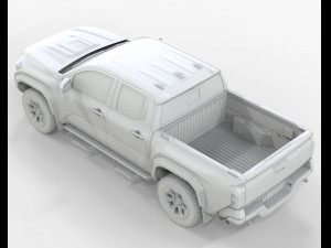 Toyota Tacoma 2024 TRD PRO 3D Model