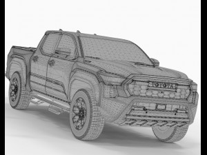 Toyota Tacoma 2024 TRD PRO 3D Model