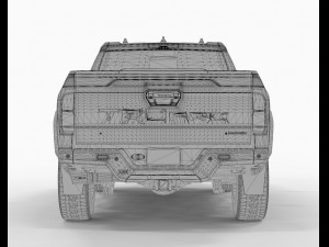 Toyota Tacoma 2024 TRD PRO 3D Model