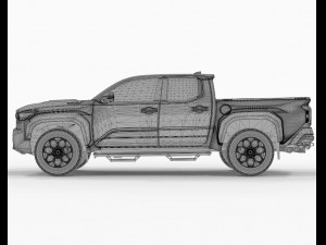 Toyota Tacoma 2024 TRD PRO 3D Model