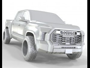 Toyota Tundra 2023 Model 3D
