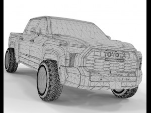 Toyota Tundra 2023 Model 3D