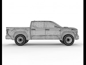 Toyota Tundra 2023 Model 3D