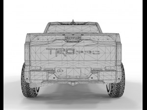 Toyota Tundra 2023 Model 3D