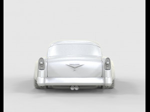Chevrolet Bel Air 1957 Modified 3D Model