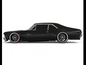 Chevrolet Nova 1970 Modified 3D Model