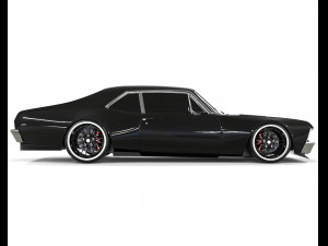 Chevrolet Nova 1970 Modified Model 3D