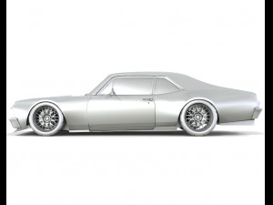 Chevrolet Nova 1970 Modified Model 3D