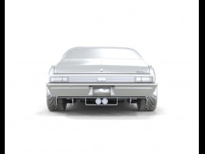 Chevrolet Nova 1970 Modified Model 3D