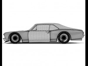 Chevrolet Nova 1970 Modified Model 3D