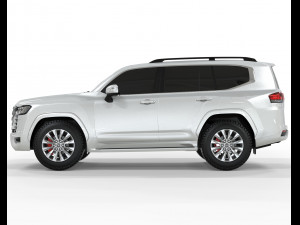 Toyota Land Cruiser 300 2023 3D Model