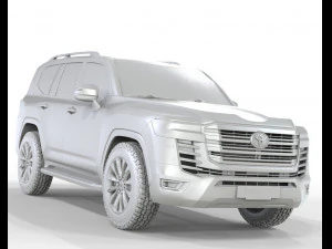 Toyota Land Cruiser 300 2023 3D Model