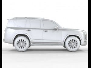 Toyota Land Cruiser 300 2023 3D Model