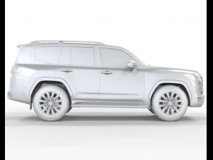Toyota Land Cruiser 300 2023 3D Model