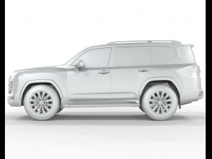 Toyota Land Cruiser 300 2023 3D Model