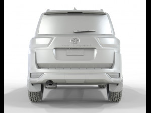 Toyota Land Cruiser 300 2023 3D Model