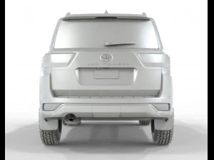 Toyota Land Cruiser 300 2023 3D Model