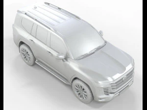 Toyota Land Cruiser 300 2023 3D Model
