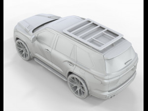 Toyota Sequoia 2023 Modelo 3D