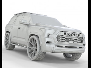 Toyota Sequoia 2023 Modelo 3D