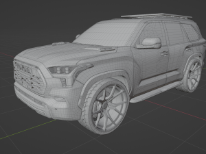 Toyota Sequoia 2023 Modelo 3D