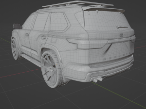 Toyota Sequoia 2023 Modelo 3D