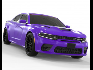 Dodge Charger Super Bee 2023 3D Model