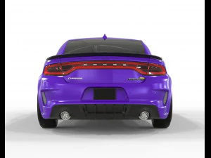 Dodge Charger Super Bee 2023 3D Model