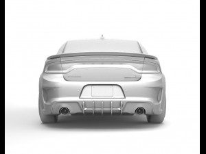 Dodge Charger Super Bee 2023 Model 3D