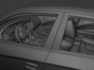 Dodge Charger Super Bee 2023 3D Model