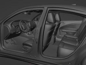 Dodge Charger Super Bee 2023 3D Model