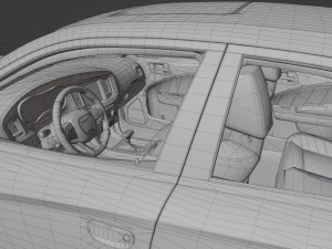Dodge Charger Super Bee 2023 Model 3D