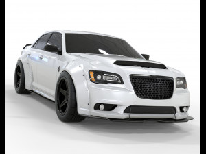 Chrysler 300c 2018 Modified 3D Model