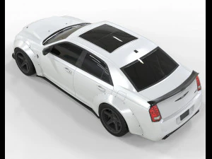 Chrysler 300c 2018 Modified 3D Model