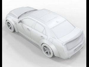 Chrysler 300c 2018 Modified Modelo 3D