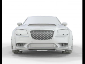 Chrysler 300c 2018 Modified 3D Model
