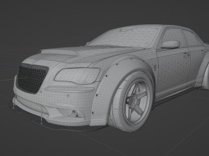 Chrysler 300c 2018 Modified Modelo 3D