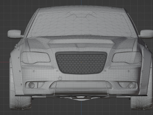 Chrysler 300c 2018 Modified Modelo 3D